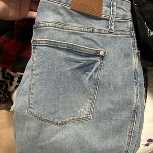 Judy Blue Light Wash Denim Jean Shorts - 1X